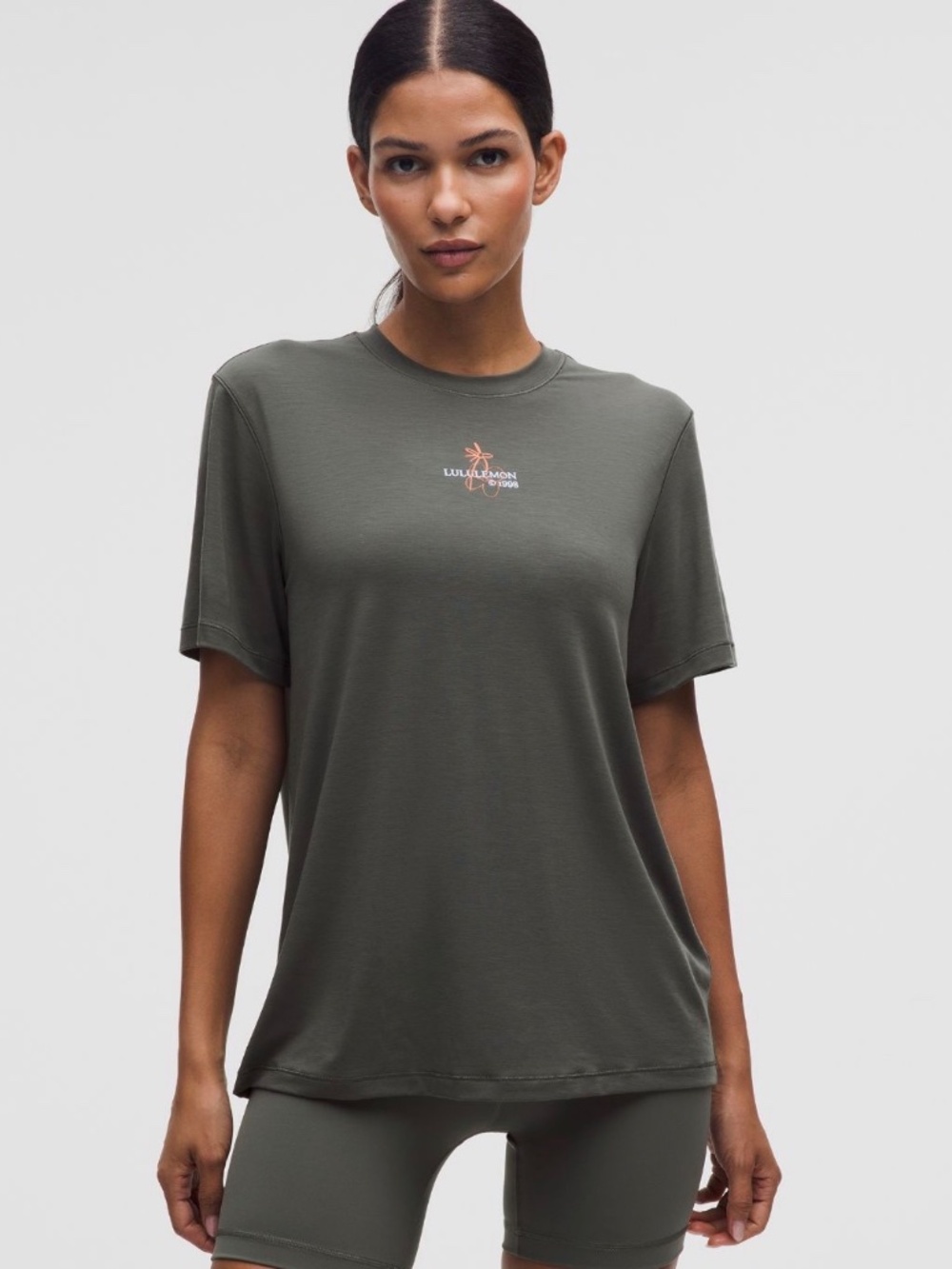 Lululemon Jersey Training Short-Sleeve Shirt *Graphic